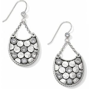 Brighton Luna French wire half teardrop earrings